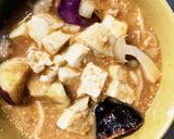 豚こま簡単洋風炒り豆腐味麻婆豆腐茄子作り方15写真