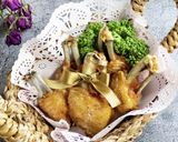 鶏手羽先(中)のフライドチキン作り方4写真