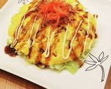 キャベツと豚バラでお好み焼き風作り方20写真