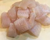 海鮮と春菊のココナッツトマトスープ作り方1写真
