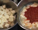 海鮮と春菊のココナッツトマトスープ作り方4写真