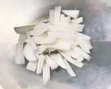 漬け時間なし大根のごま黒酢甘味噌浅漬け作り方1写真