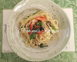 簡単！塩昆布とほうれん草の冷製パスタ作り方3写真