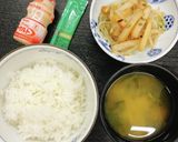 【病院】はんぺんともやし炒め【朝食】作り方4写真