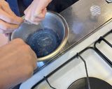バタフライピーチーズケーキ作り方15写真