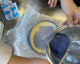 バタフライピーチーズケーキ作り方16写真