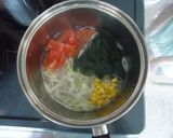 コーンとわかめのスープby草津市作り方4写真