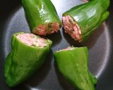 簡単！美味しい♪丸ごとピーマンの肉詰め♪作り方4写真