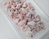 カレー用豚肉で簡単美味しいソース和え作り方1写真