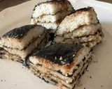 手で食べれる海苔弁ミルフィーユ作り方6写真