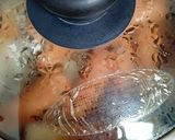 根菜、きのこ、ちくわの味噌うどん作り方2写真