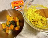 かぼちゃと豆腐のツナサラダ作り方3写真