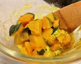 かぼちゃと豆腐のツナサラダ作り方5写真