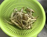 竹輪入りきんぴら牛蒡作り方1写真
