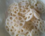鍋用鶏団子でレンコンつくね作り方1写真