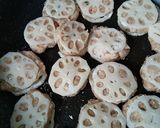 鍋用鶏団子でレンコンつくね作り方5写真