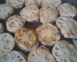 鍋用鶏団子でレンコンつくね作り方6写真