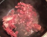 肉豆腐/長葱編作り方4写真