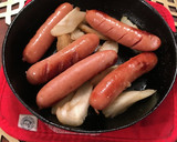 やみつきおつまみウインナーとセロリの炒め作り方3写真