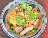 わさび菜とさつま揚げのオメガ3サラダ作り方9写真