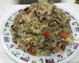 しっとりチャーハン「デカ盛り」作り方13写真