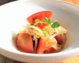 麺つゆ+ナンプラーで♪もやしとトマト炒め作り方6写真