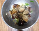 ヨウサマの減塩茄子のネギ和え作り方6写真
