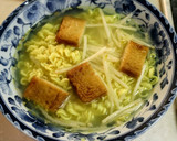 さつま揚げともやしの即席ラーメン作り方7写真