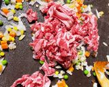 ホットプレートを使った“牛うまピラフ”作り方4写真