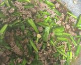 挽肉とニラのスタミナ丼☆作り方6写真