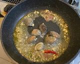 桃屋の刻みニンニクで作るアンチョビパスタ作り方3写真