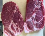 豚肉のパイナップルとマスタードのステーキ作り方2写真