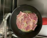 豚肉のパイナップルとマスタードのステーキ作り方5写真