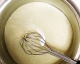 グリーンティ、豆乳、アガーで抹茶プリン作り方3写真