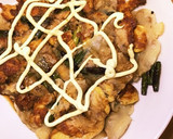 にんにくの芽と卵のお好み焼き作り方7写真