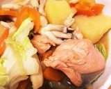 味噌バター石狩鍋作り方4写真