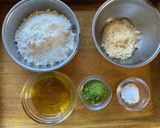 しっかり甘い!抹茶スノーボールクッキー作り方1写真