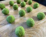 しっかり甘い!抹茶スノーボールクッキー作り方2写真