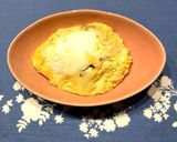 レンジで超簡単副菜♪オクラの和風オムレツ作り方5写真