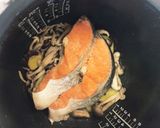 簡単絶品！鮭さつまいもきのこの塩バター煮作り方4写真