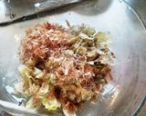 夕飯鰹節油香るとジャコのレタスチャーハン作り方3写真