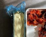 干し柿とチーズのミルフィーユ作り方5写真