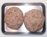 黒酢ポン酢の和風おろしハンバーグ作り方3写真