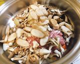 豚肉と舞茸とゴボウの生姜炒め作り方3写真