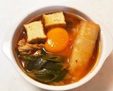 スンドゥブ（沖縄重箱料理の具材で！）作り方7写真