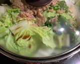 ゆかりのイブクロ白菜とツナ缶の炊き合わせ作り方3写真