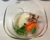 チヂミ（沖縄重箱の三枚肉で）作り方2写真