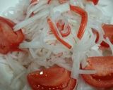 超簡単わが家の定番大根サラダ作り方3写真