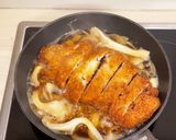 きのこ入りかつ丼作り方1写真