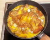 きのこ入りかつ丼作り方3写真